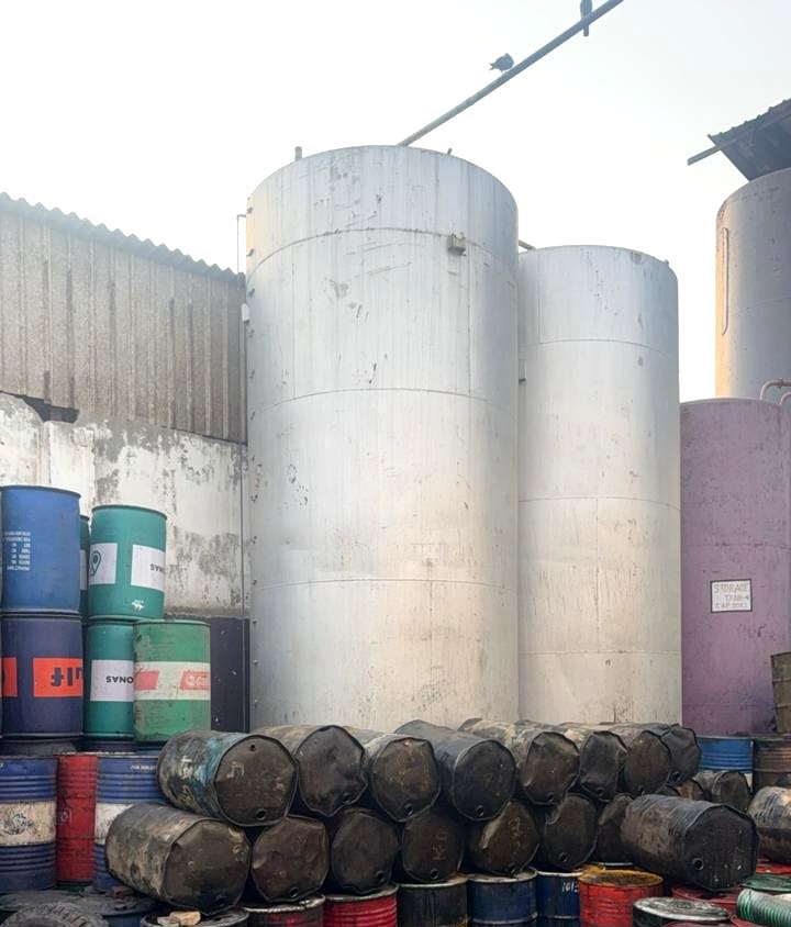BIOCIL oil storage tanks, Jaipur plant